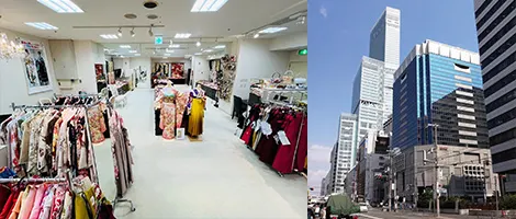 天王寺あべの店 店内風景
