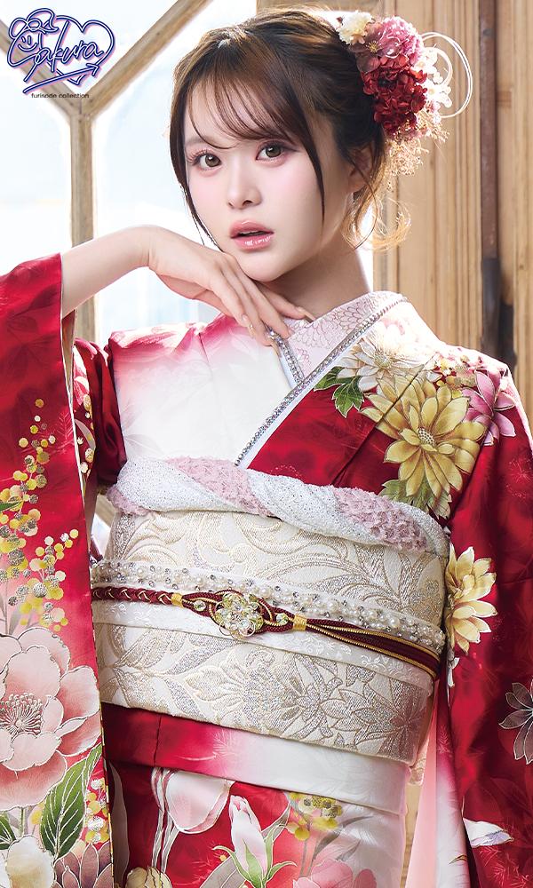 さくら/白赤の煌めき花々