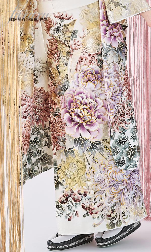 假屋崎×白地の百花繚乱
