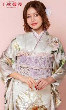 王林爛漫 王林 振袖 OR-342