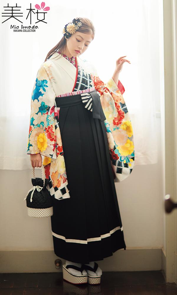 今田美桜着用の2尺袖きもの　白色