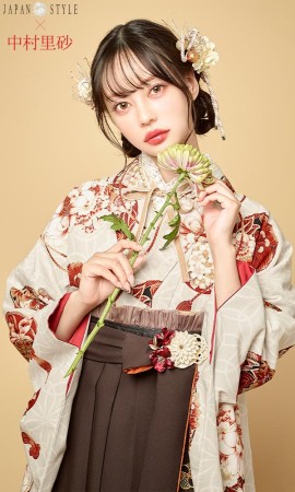JAPAN STYLE×中村里砂2尺袖着物・袴