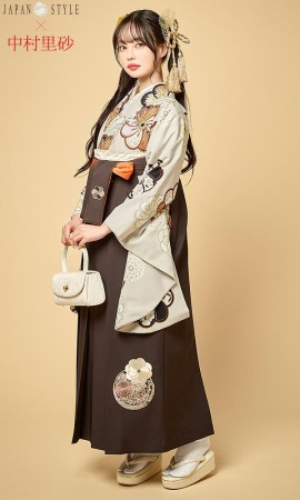 JAPAN STYLE×中村里砂2尺袖着物・袴
