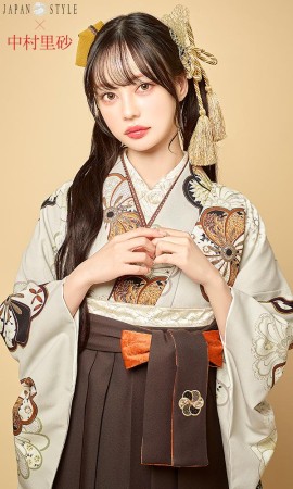 JAPAN STYLE×中村里砂2尺袖着物・袴