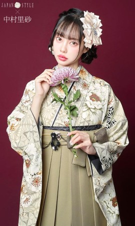 JAPAN STYLE×中村里砂2尺袖着物・袴