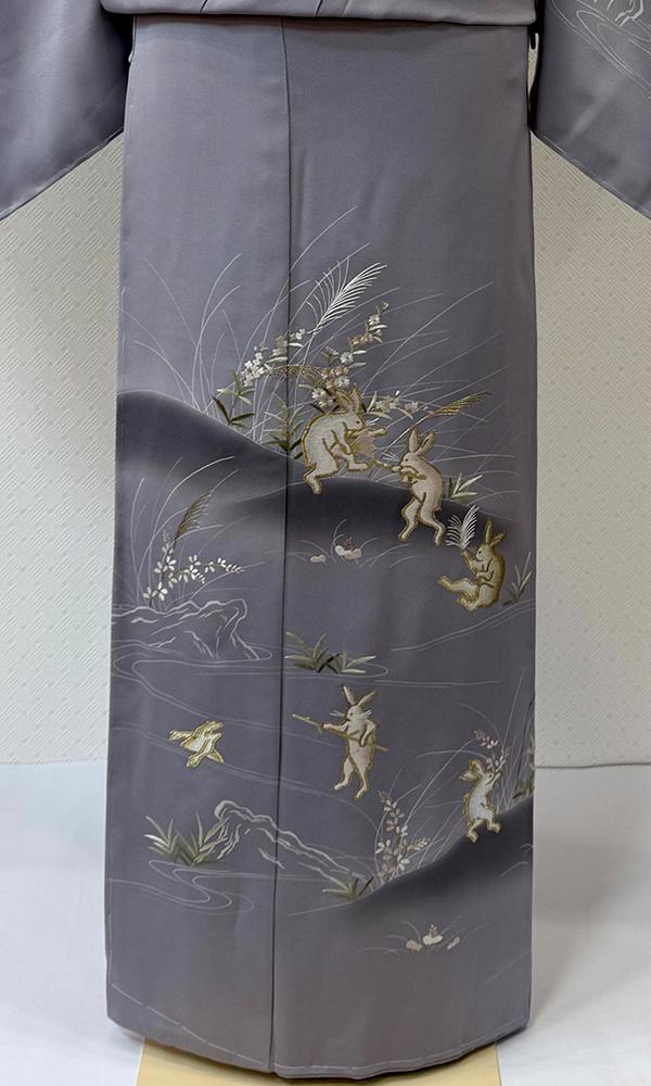 鳥獣戯画 訪問着