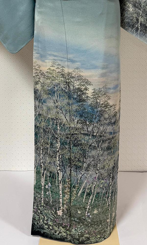 白樺の森 訪問着