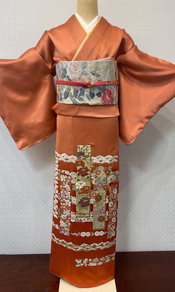 京友禅 金彩色留袖