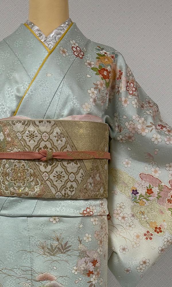 京友禅　古典柄訪問着