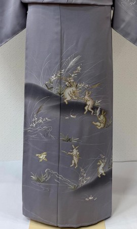 鳥獣戯画 訪問着