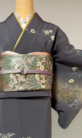 椿庭園 訪問着