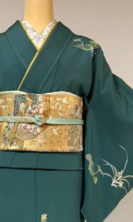 葵の訪問着