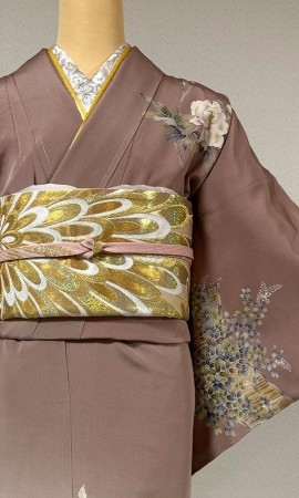 牡丹の訪問着