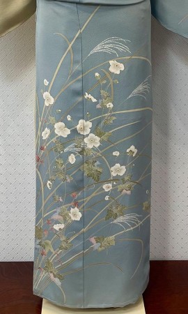 作家物　手描訪問着