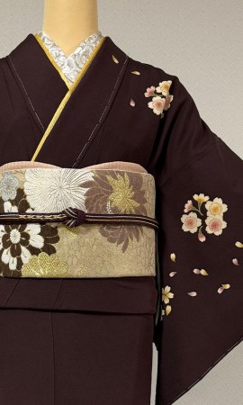 京友禅　訪問着