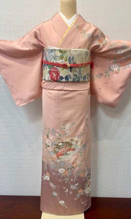 京友禅　訪問着