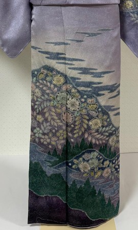 翠山 絞り辻ヶ花訪問着