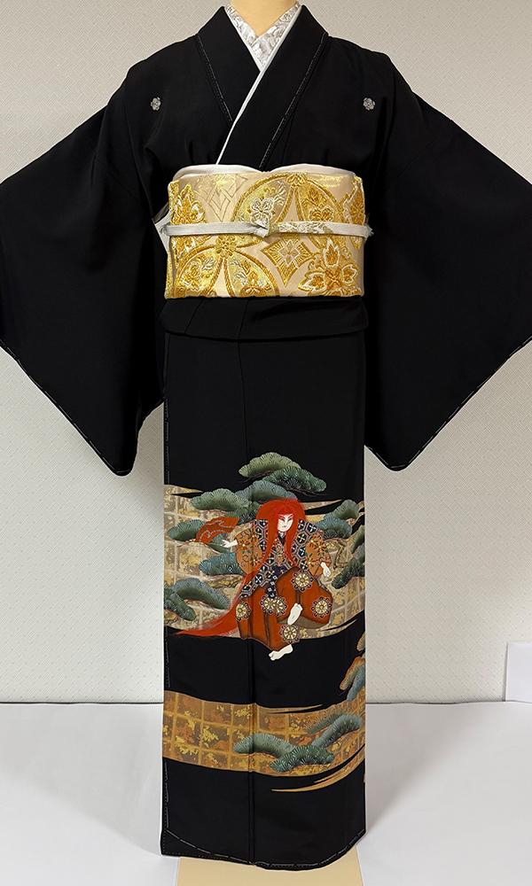 赤獅子作家者 留袖