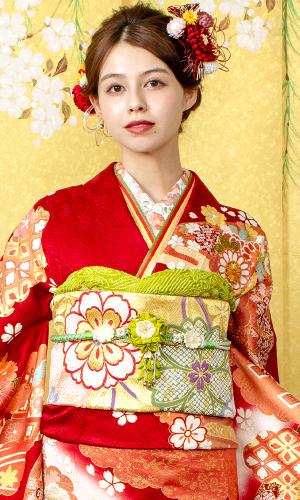 伝統古典 振袖レンタルフルセット