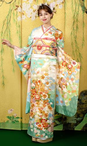 伝統古典 振袖レンタルフルセット